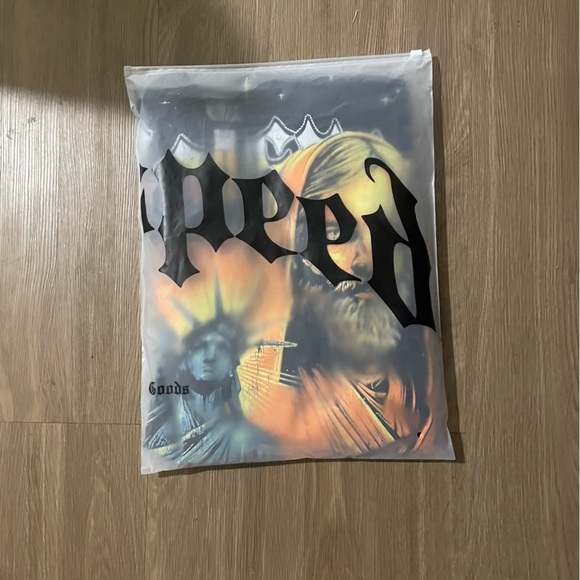 Black Short-Sleeve Graphic Tee Godspeed - Picture 3 of 3